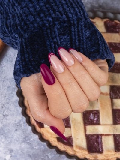 unghie autunno opache